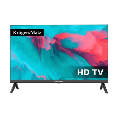 KRÜGER&MATZ Televizor, 24", HD, DVB-T2, 230 V/12 V